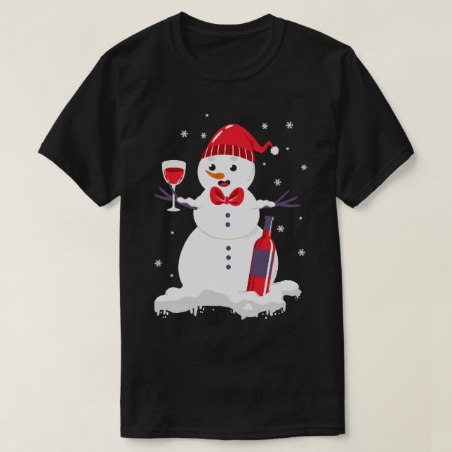 Snögubbe T Shirt (Design framsida)