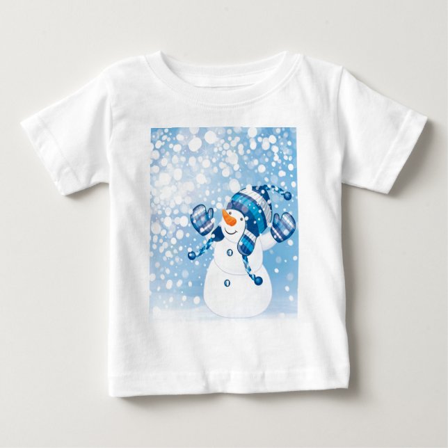 Snögubbe T-shirt (Framsida)
