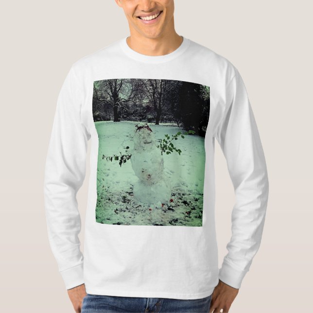 Snögubbe T Shirt (Framsida)
