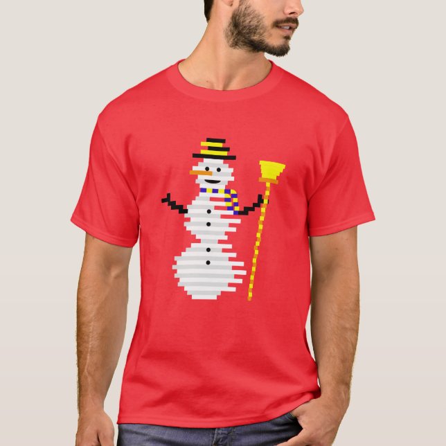 Snögubbe T-shirt (Framsida)