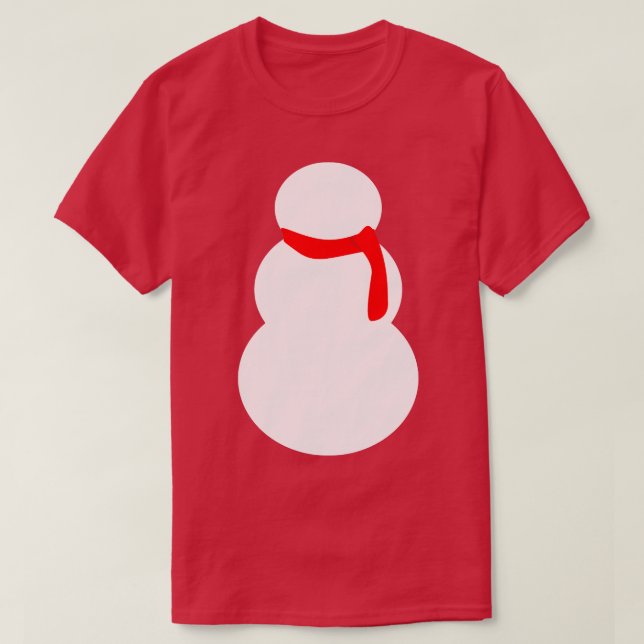 Snögubbe T Shirt (Design framsida)