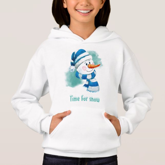 Snögubbe T Shirt (Framsida)