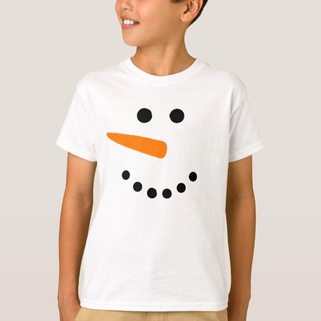Snögubbe T-shirt (Framsida)