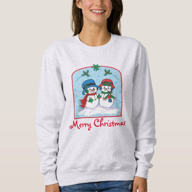 Snögubbe T Shirt (Framsida)