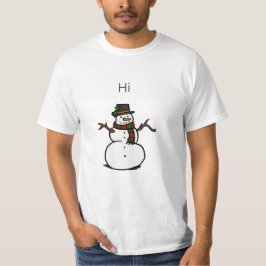 snögubbe t shirt