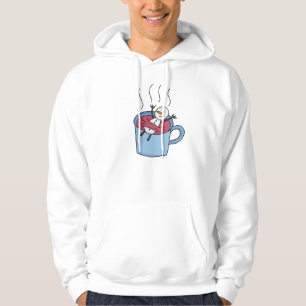Snögubbe Tea-kaffe Hoodie