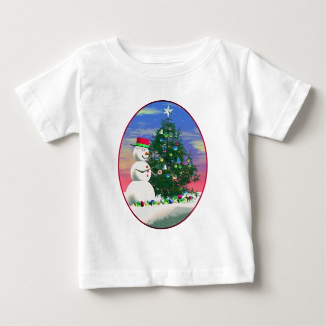 Snögubbe Tee (Framsida)