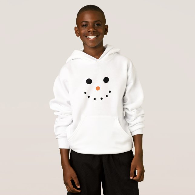 Snögubbe Tee Shirt (Hel framsida)