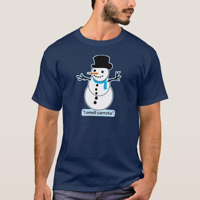 snögubbe tee shirt (Framsida)