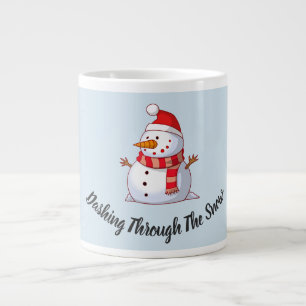 Snögubbe Thed Jumbo Mugg