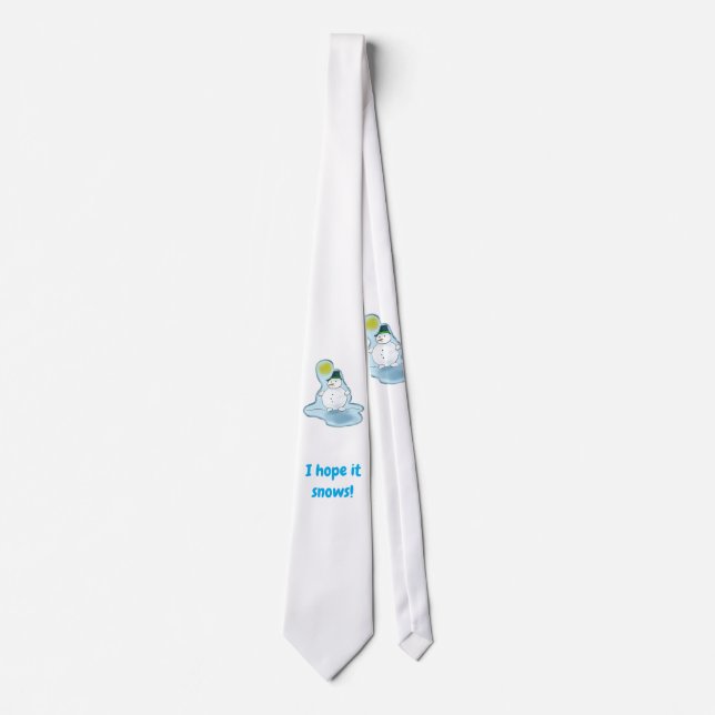 Snögubbe tie slips (Framsida)