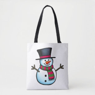 Snögubbe Tygkasse