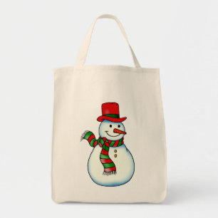 Snögubbe Tygkasse