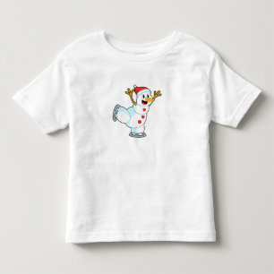 Snögubbe vid isfiske med isskiffer.PNG T Shirt