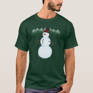 Snögubbe w/Trees Tee
