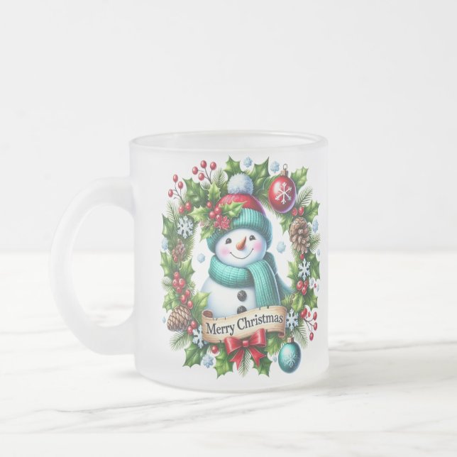 Snögubbe Wandefrön Mugg (Vänster)