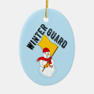 Snögubbe Winter Guard Metall Ornament