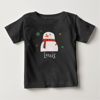 Snögubbe Winter Personlig T Shirt