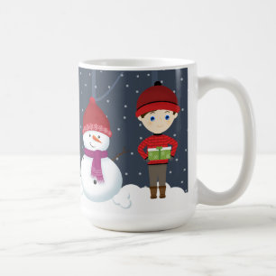 Snögubbe Winter Wonderland Kaffemugg