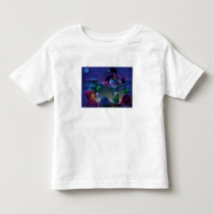Snögubbe Wintertime Reading Art Tee Shirt