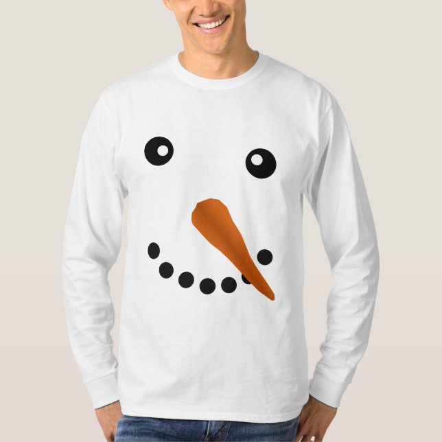 SNÖGUBBEANSIKTE TEE (Framsida)