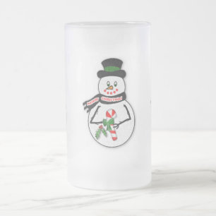 Snögubbear på frostigt 16 uns. Mugg