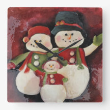 Snögubbefamiljjulen tar tid på