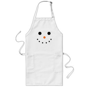 Snögubbeförkläde Långt Förkläde