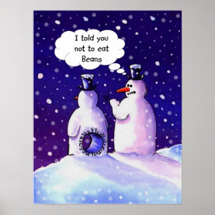 Snögubbehumor Poster