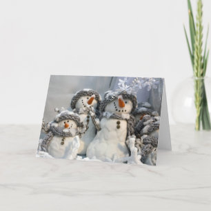 Snögubbejul Helgkort