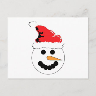 Snögubbeleende Vykort
