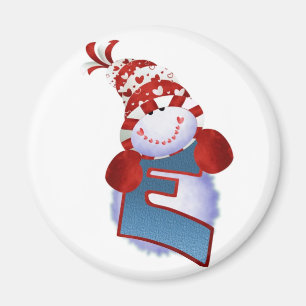 Snögubbemagnet Magnet