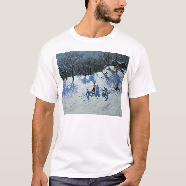 Snögubben 2 tee shirt (Framsida)