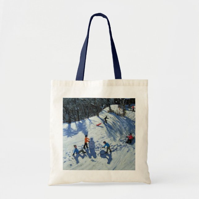 Snögubben 2 tygkasse (Framsidan)