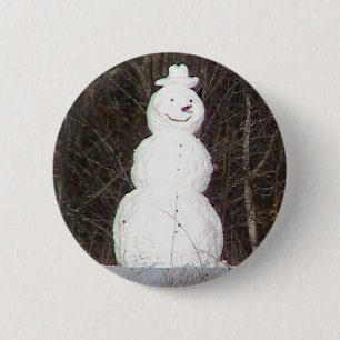 Snögubben knäppas knapp
