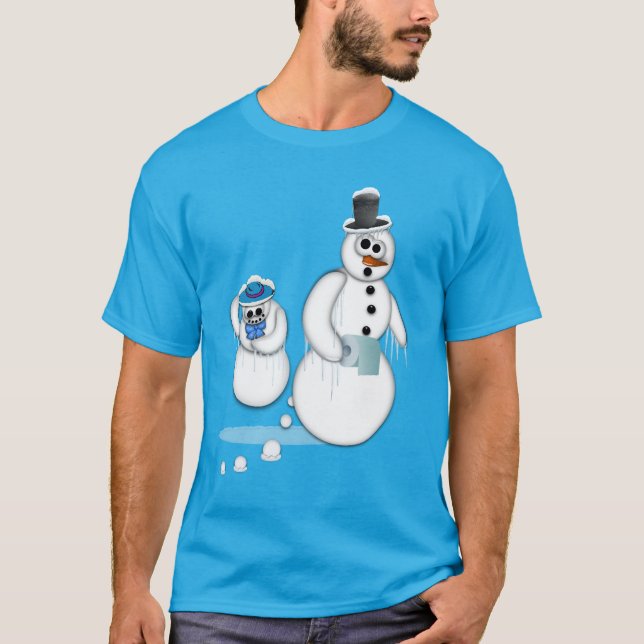SnögubbePoop T-shirt (Framsida)