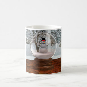 Snögubbesnöjordklot Kaffemugg