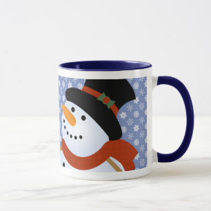Snögubbesnöstormhelgdag Mugg