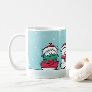 Snögubbevintermugg - Gerda Steiner designer Kaffemugg