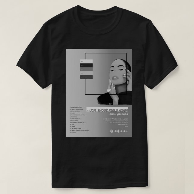 Snoh Aalegra Album Art T Shirt (Design framsida)