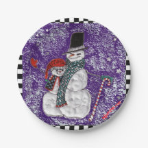 Snöhälsningpapper pläterar