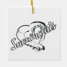 Snöhjärta Ornament Månhjärta