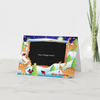 Snöhjortmall Helgkort