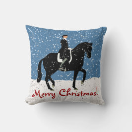 Snöig Dressagehästjul Kudde