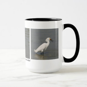 Snöig Egret Mugg