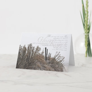 Snöig fotografera julkortet helgkort