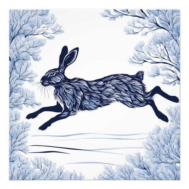 Snöig frid fototryck (Framsidan)