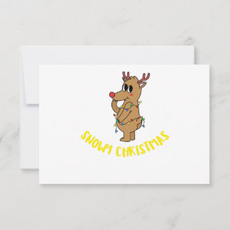 SNÖIG JUL INBJUDNINGAR