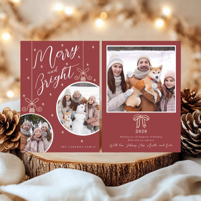 Snöig Julkort Ornament Inbjudningar (Skapare uppladdad)