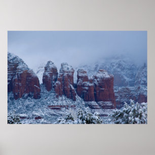 Snöig kaffekrukasten 2736 poster